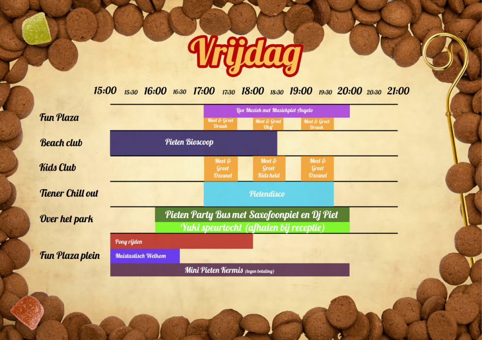 Programmering vrijdag 